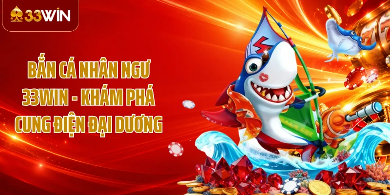 Bắn Cá Nhân Ngư 33WIN - Khám Phá Cung Điện Đại Dương