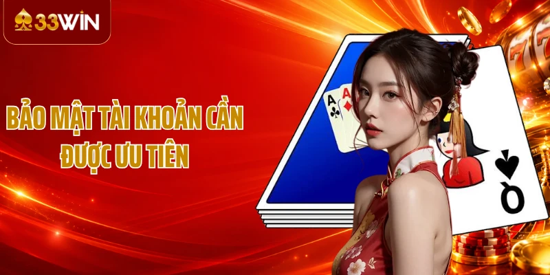 Bảo mật tài khoản cần được ưu tiên