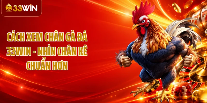 Cách Xem Chân Gà Đá 33WIN - Nhìn Chân Kê Chuẩn Hơn