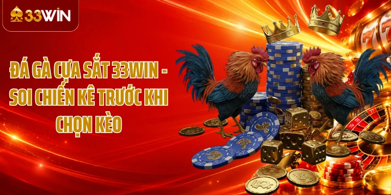 Đá Gà Cựa Sắt 33WIN - Soi Chiến Kê Trước Khi Chọn Kèo