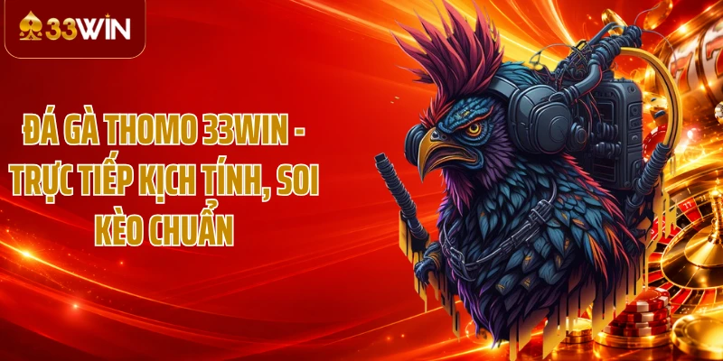 Đá Gà Thomo 33WIN - Trực Tiếp Kịch Tính, Soi Kèo Chuẩn
