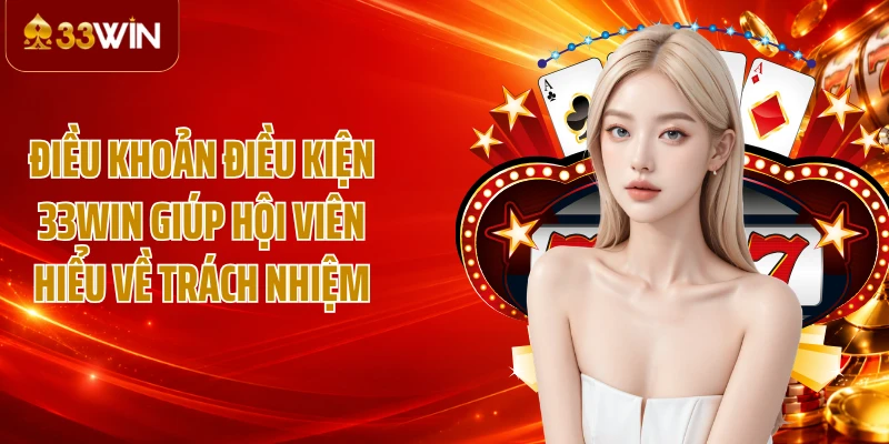Điều khoản điều kiện 33WIN giúp hội viên hiểu về trách nhiệm
