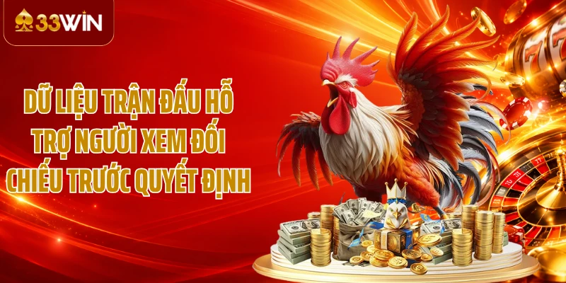 Dữ liệu trận đấu hỗ trợ người xem đối chiếu trước quyết định