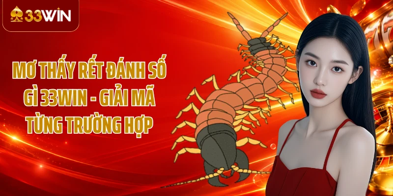 Mơ Thấy Rết Đánh Số Gì 33WIN - Giải Mã Từng Trường Hợp