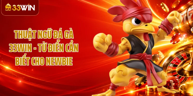 Thuật Ngữ Đá Gà 33WIN - Từ Điển Cần Biết Cho Newbie
